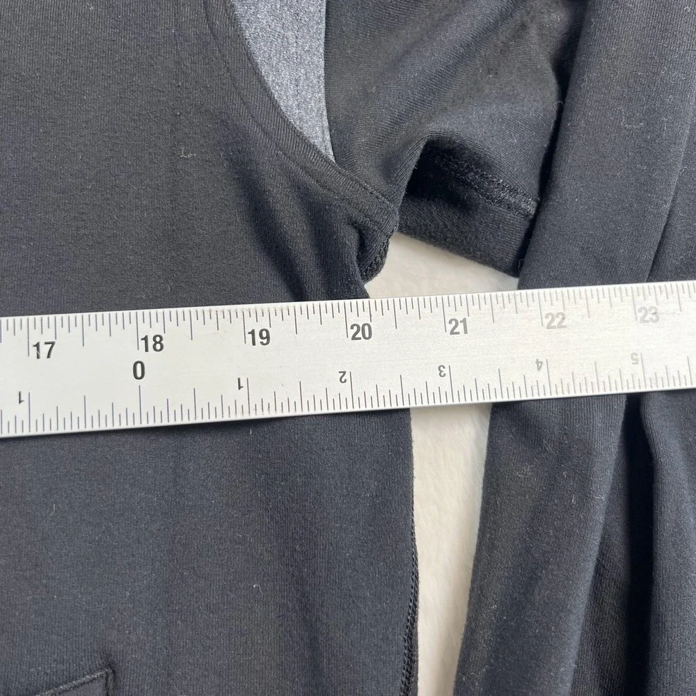 Lululemon Kung Fu Track Jacket Mens‎ Large Black Gray Full Zip Athletic